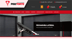 Desktop Screenshot of polyforte.com.br